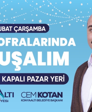 Konyaaltı’nda Ramazan İftarı Başlıyor!