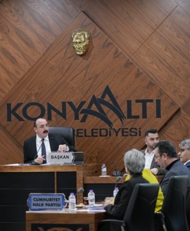 Konyaaltı Meclisi’nde Deprem Anması Yapıldı