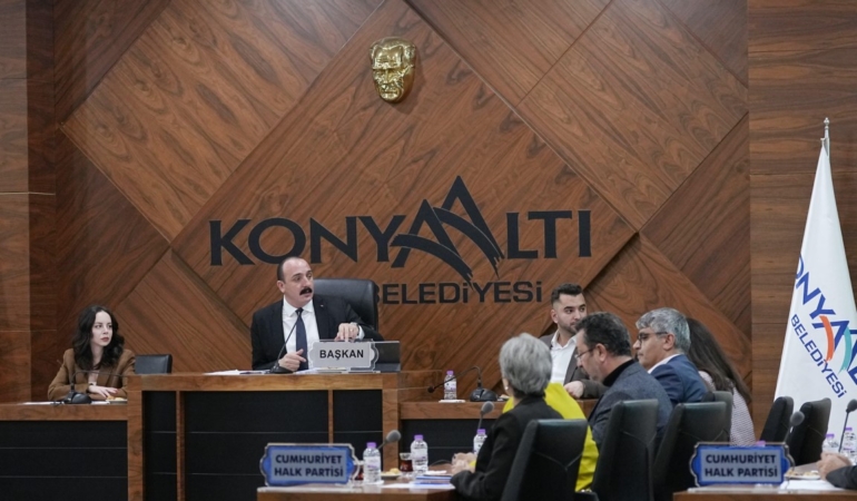 Konyaaltı Meclisi’nde Deprem Anması Yapıldı
