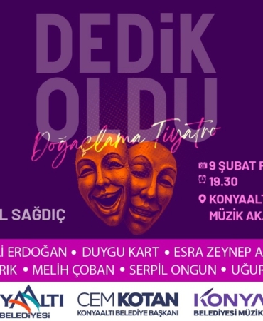Konyaaltı’nda Ücretsiz Doğaçlama Tiyatro Oyunu!
