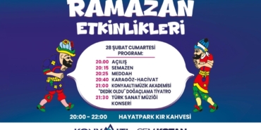 Konyaaltı’nda Ramazan Etkinlikleri Başlıyor!