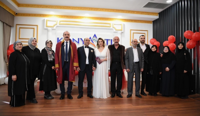 Sevgililer Günü’nde Nikah Sürprizi: Kotan’dan İki Çifte