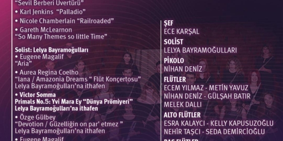 Kadınlar Günü’nde Flütün Büyülü Notaları