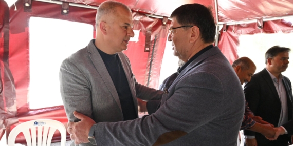 Esnaf Birliği’nden Ali Akkaya’ya Taziye Ziyareti