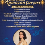 Ramazan Çarşısı’nda Hafta Sonu Eğlencesi!