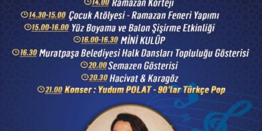 Ramazan Çarşısı’nda Hafta Sonu Eğlencesi!