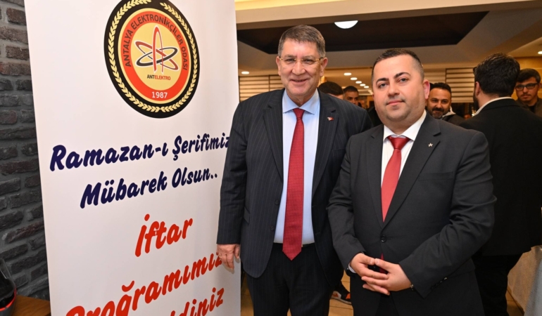 Antalya Elektronikçilerden Birlikte İftar Keyfi