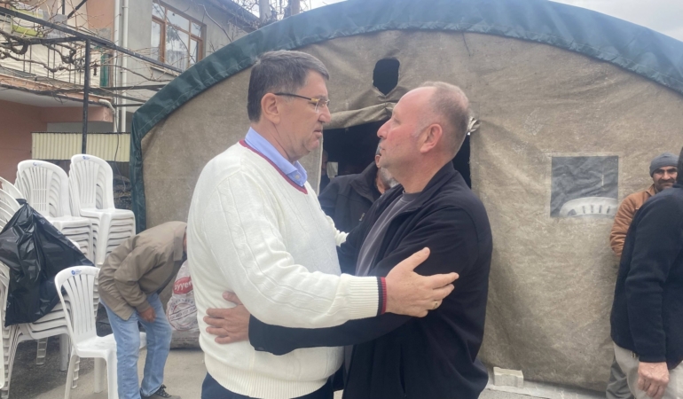 Elmalı’da Taziye Ziyareti: Merhum Yusuf Yılmaz