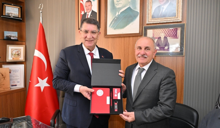 Başkan Evyapan’a Güven Tazeleyen Ziyaret!