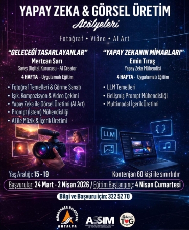 Dijital Beceriler Atölyeleri Gençleri Bekliyor!