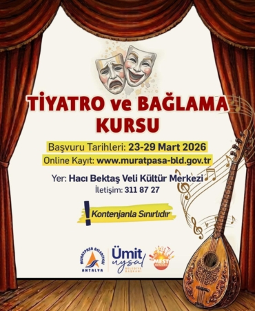 Sanatla Buluşma: Tiyatro ve Bağlama Kursları!
