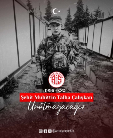 Şehidimiz Muhittin Talha Çalışkan’ı Anıyoruz!