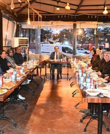 Kaymakam Türker, kadın kooperatifi iftarında