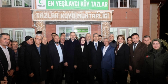 Bakan Göktaş’tan valilik ve Yeşilaycı köy ziyareti