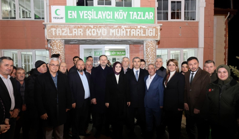 Bakan Göktaş’tan valilik ve Yeşilaycı köy ziyareti