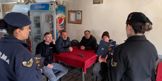 Jandarmadan bilgilendirme faaliyeti