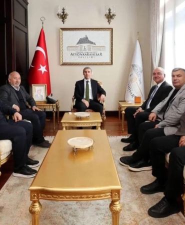Vali Aktaş iş insanlarını ağırladı
