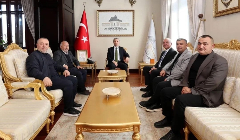 Vali Aktaş iş insanlarını ağırladı