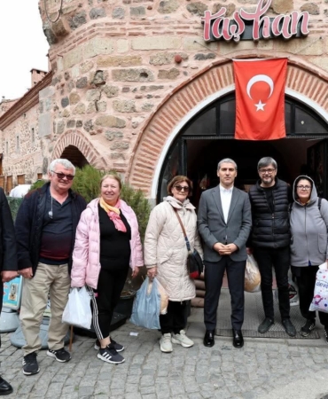 Vali Aktaş’tan Demirciler Çarşı’na ziyaret