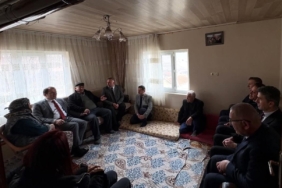 Şehit ailesine ziyaret