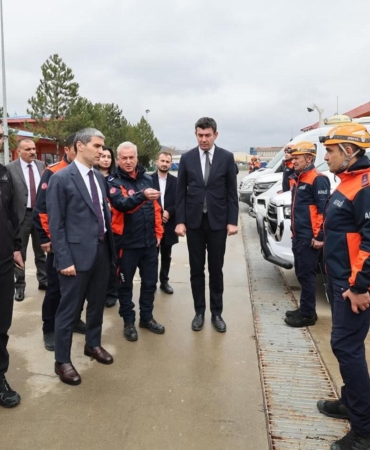 Vali Aktaş AFAD’ı ziyaret etti