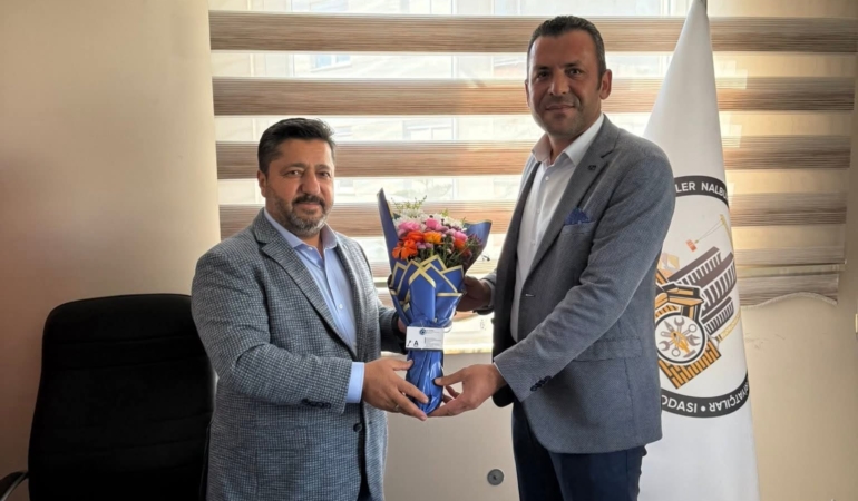 Anahtar Parti Kepez İlçe Başkanı Halil Güneş’ten Başkan Halil Efe Çevik’e Hayırlı Olsun Ziyareti