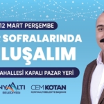 Konyaaltı’nda Ramazan İftarı Liman’da Yapılacak!