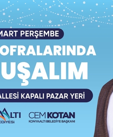 Konyaaltı’nda Ramazan İftarı Liman’da Yapılacak!