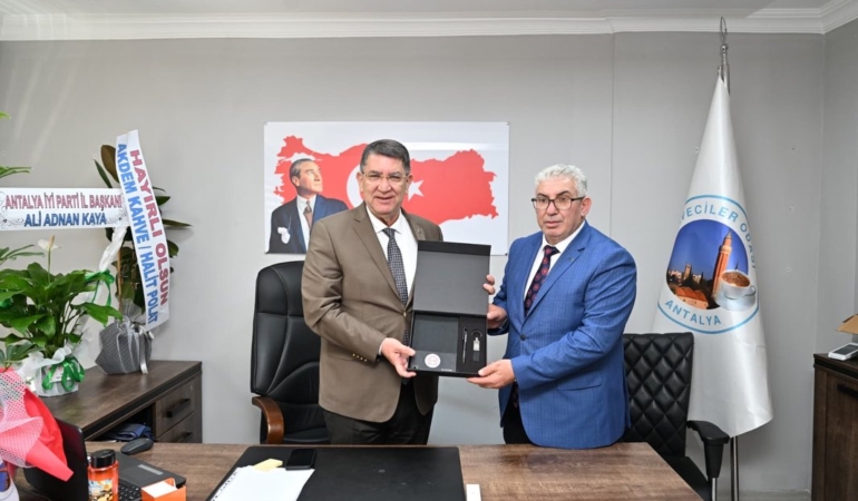 Antalya Kahveciler Esnafı Yeni Yönetime Kavuştu!