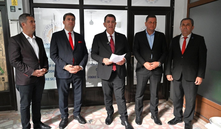 Başkan Dere’den Finike Sicil Bürosu’na Açıklama