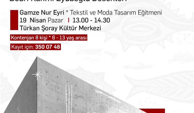 Çocuklar İçin Sanatla Dolu Linol Baskı Atölyesi!