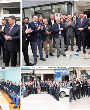 Başkan Dere, Korkuteli ve Elmalı Ziyaretlerine Devam