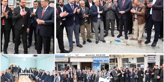 Başkan Dere, Korkuteli ve Elmalı Ziyaretlerine Devam