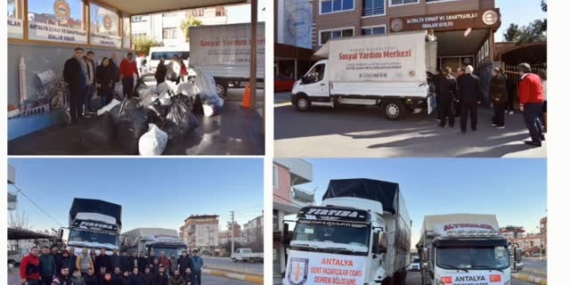 Dayanışma ile Depremzedelere Destek Büyüyor!