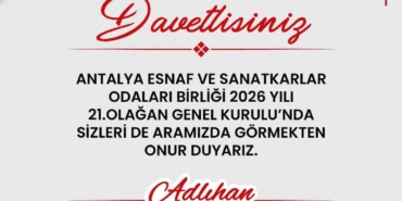 Esnaf Gücü İçin Birlikteyiz: Genel Kurul Daveti!