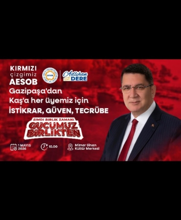 Esnaf ve Sanatkârlar İçin Birlik Zamanı!