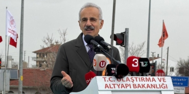 Bakan Uraloğlu: Biz laf değil eser üretiyoruz
