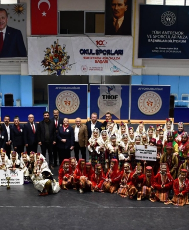 Afyonkarahisar’da Kulüplerarası Halk Oyunları Müsabakaları sona erdi