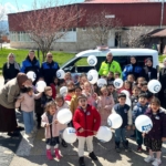 Anaokulu öğrencilerine polis anlatıldı