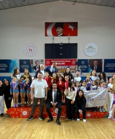 Okul Sporları Jimnastik Müsabakaları tamamlandı