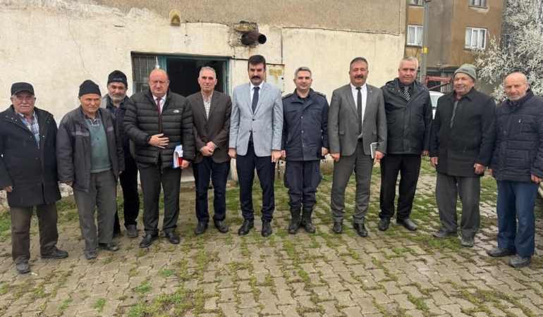 Kaymakam Yosunkaya köyleri ziyaret etti