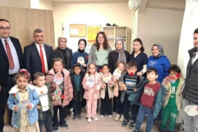 Minik öğrencilerin hastane ziyareti