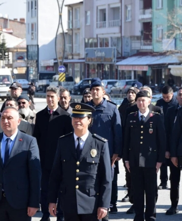 Çay’da Polis Haftası töreni yapıldı