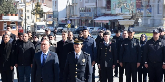 Çay’da Polis Haftası töreni yapıldı