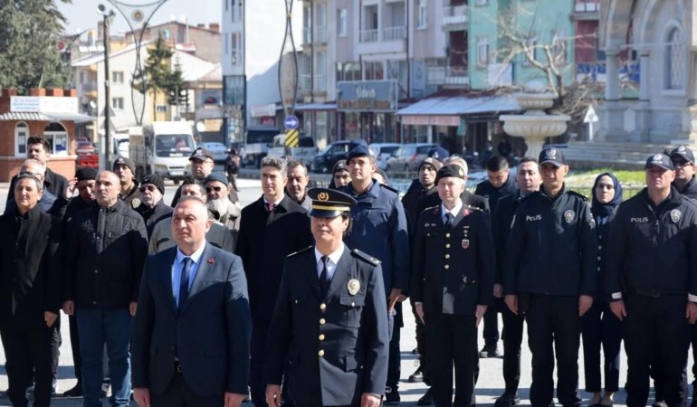 Çay’da Polis Haftası töreni yapıldı
