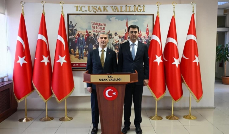 Vali Aktaş’tan mevkidaşına ziyaret