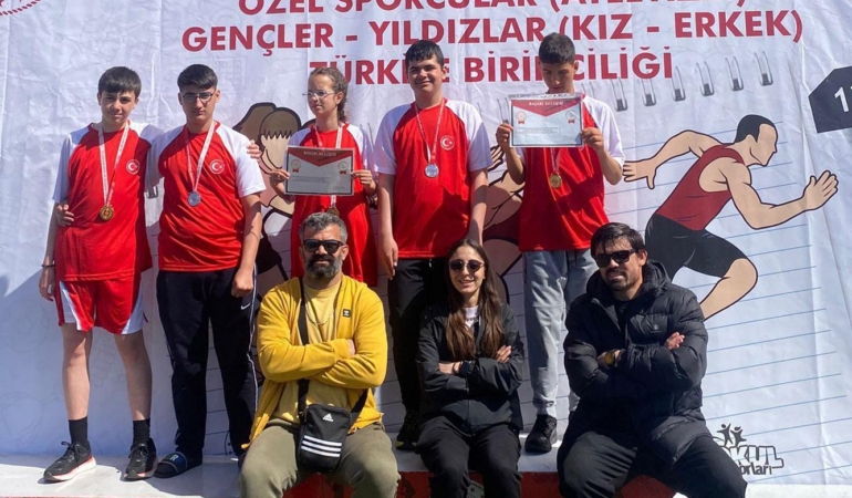 Özel sporculardan 6 madalya