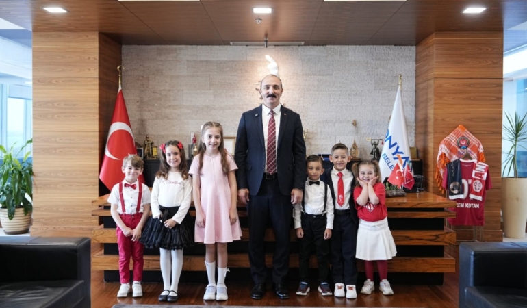 Başkan Kotan, Makamı Miniklere Devretti!