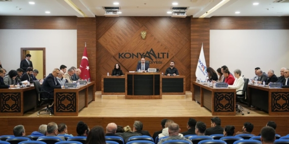Konyaaltı’nda Nisan Meclis Toplantısı Yapıldı