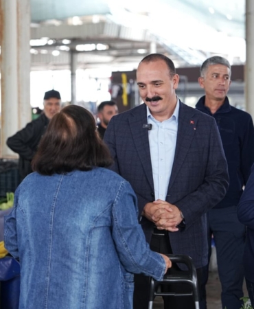 Başkan Kotan, Pazar Yerinde Esnafla Buluştu!